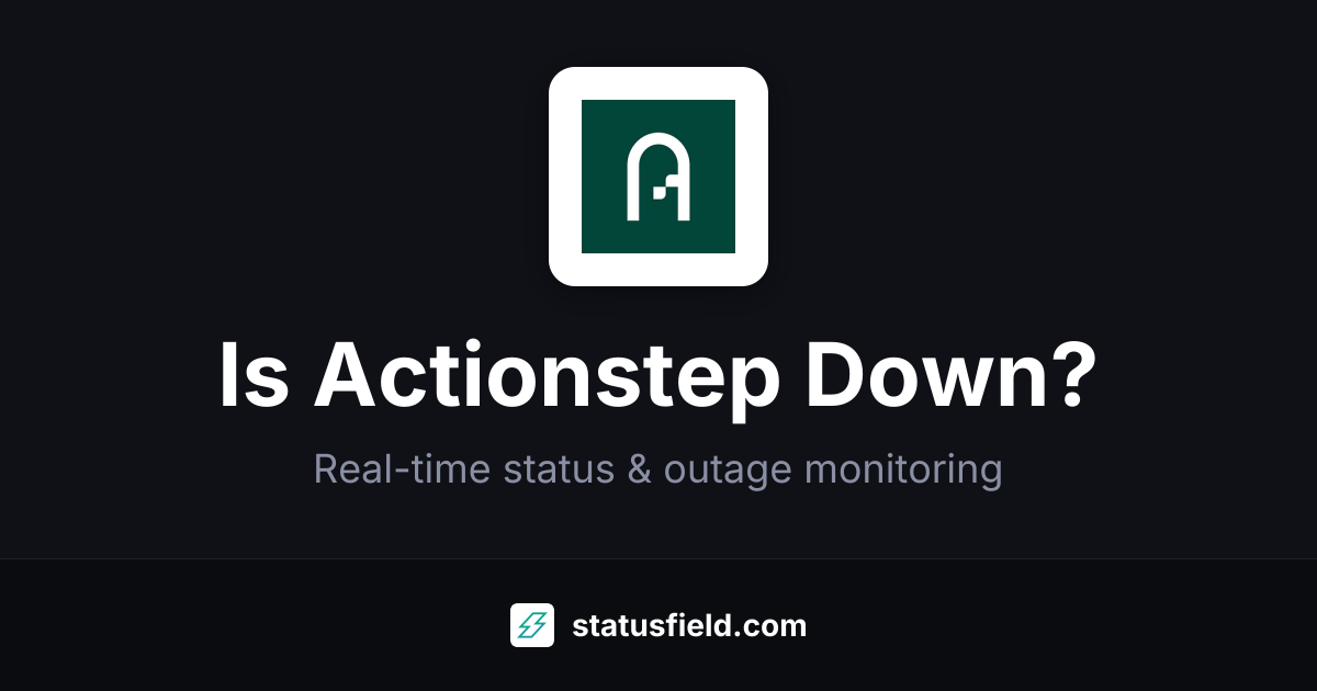 Actionstep Login / Launchpad Status — Live Health & Uptime