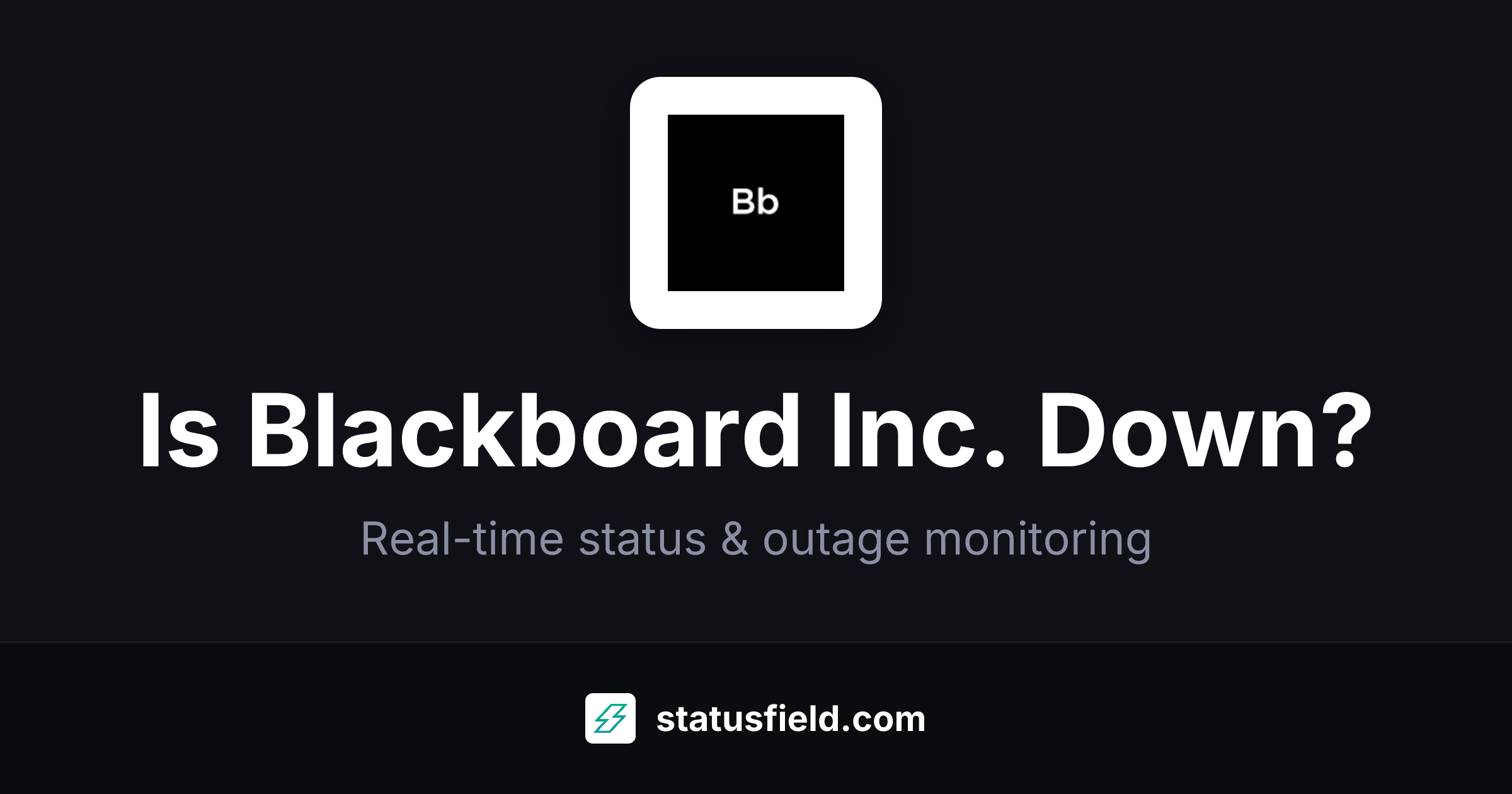 Blackboard Inc. Blackboard Community (Website) Status — Real-Time ...