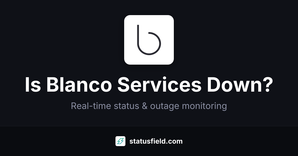 Blanco Services Know-Your-Customer API Status