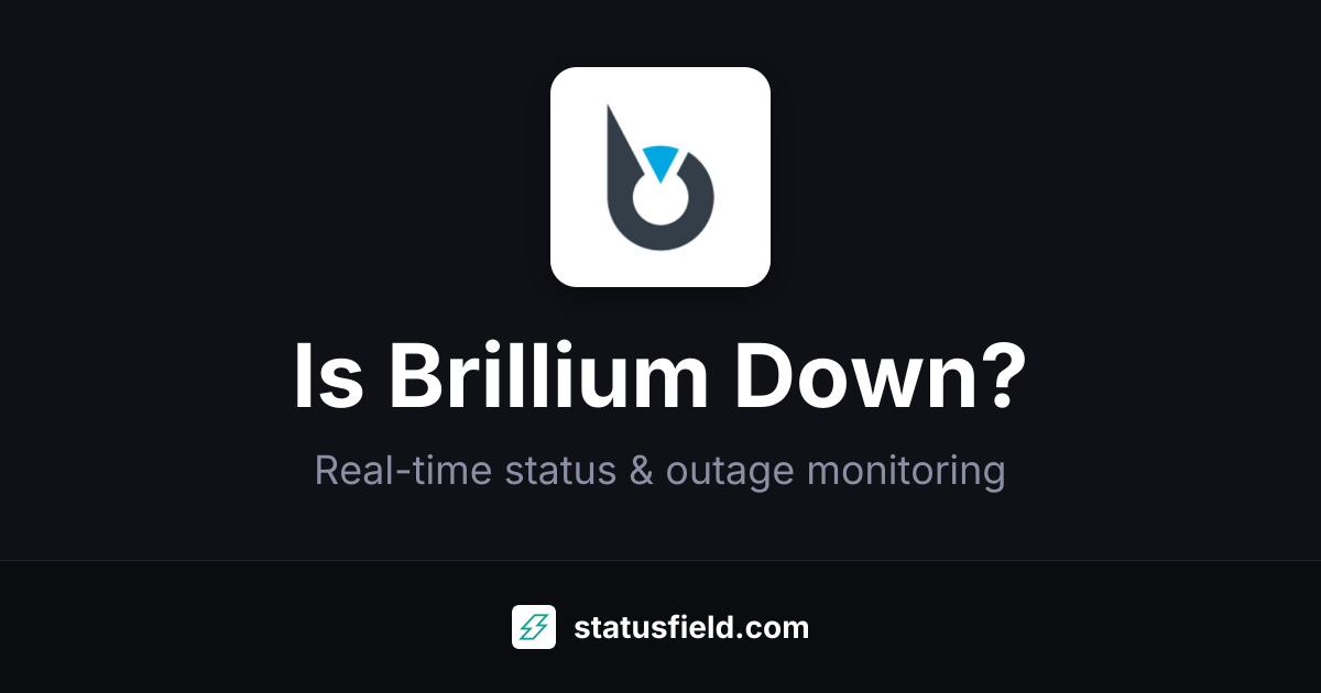 Brillium Assessment Builder Status — Live Health & Uptime