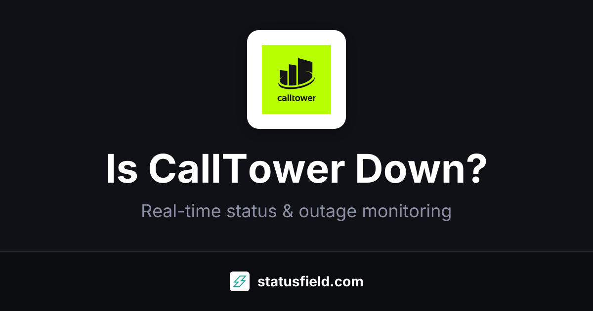 CallTower Genesys Cloud Status — Live Health & Uptime