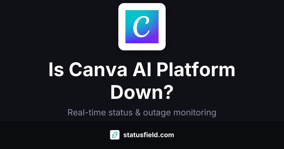 Canva AI Platform Status — Live Health & Uptime
