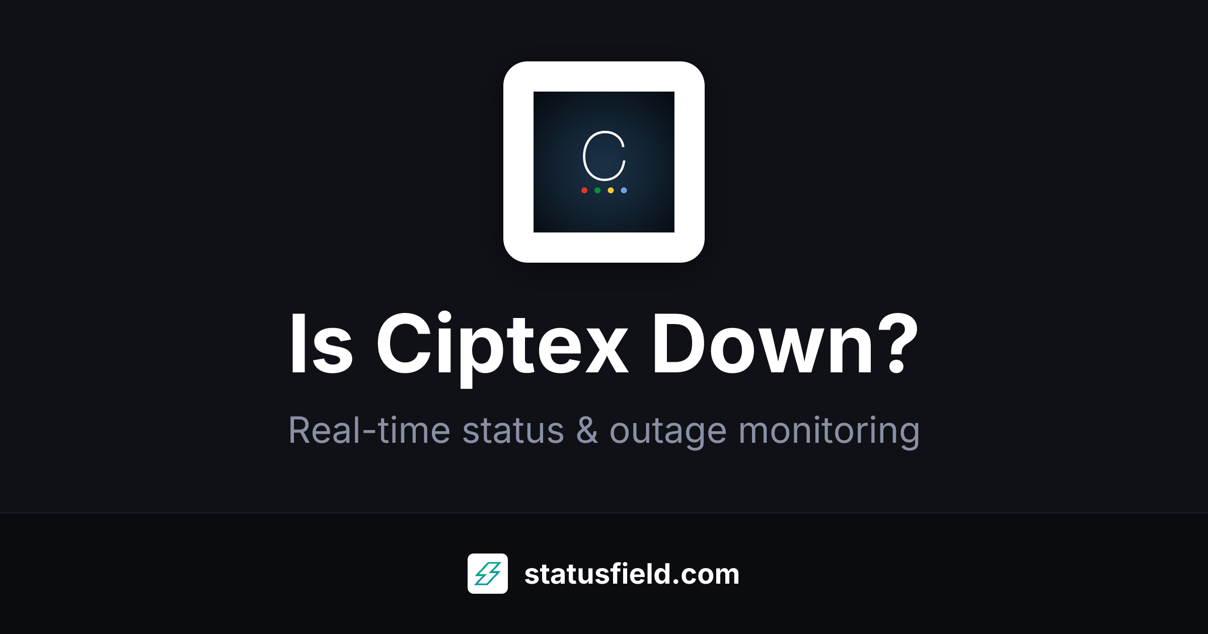 Ciptex Cloudflare Load Balancing and Monitoring Status — Live Health ...