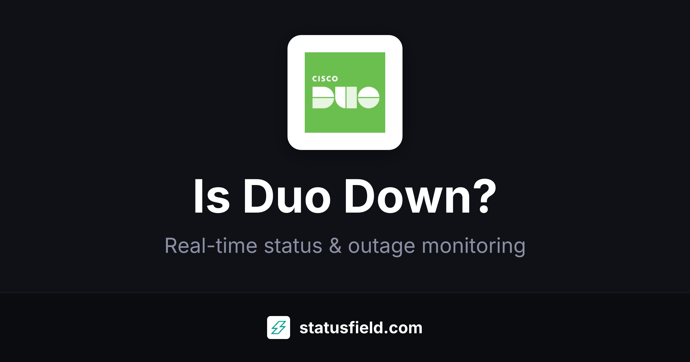 Is Duo Down? Check Live Status & Outage History