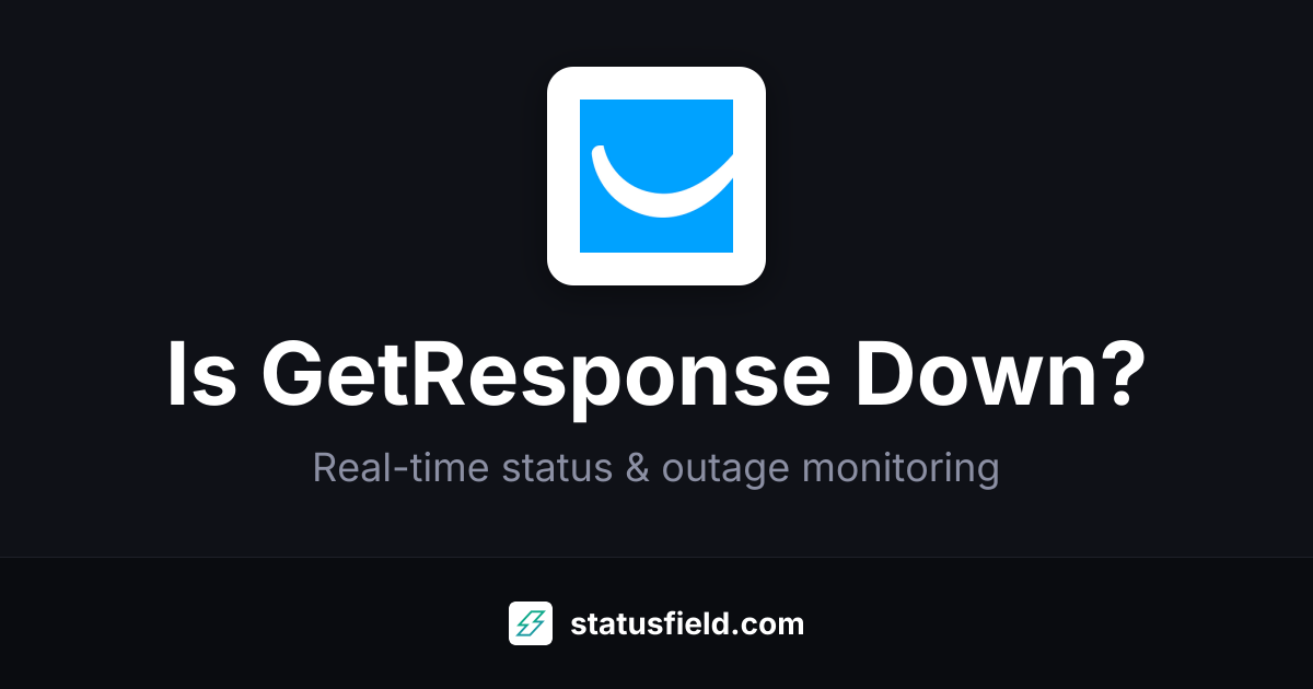 GetResponse Conversion Funnel Status — Live Health & Uptime