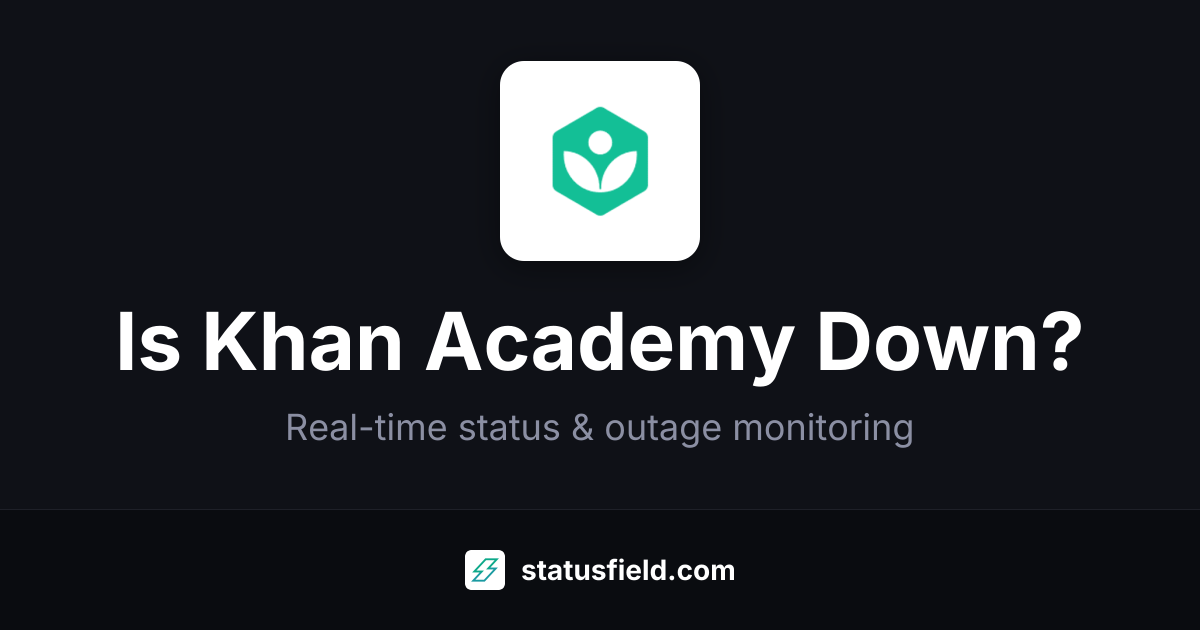 Khan Academy Platform Status — Live Health & Uptime