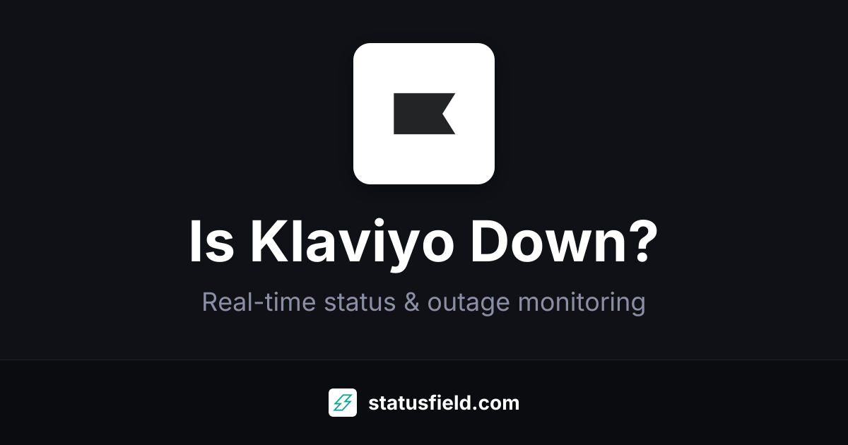 Klaviyo Unsubscribe & Preference Pages Status — Real-Time Health ...