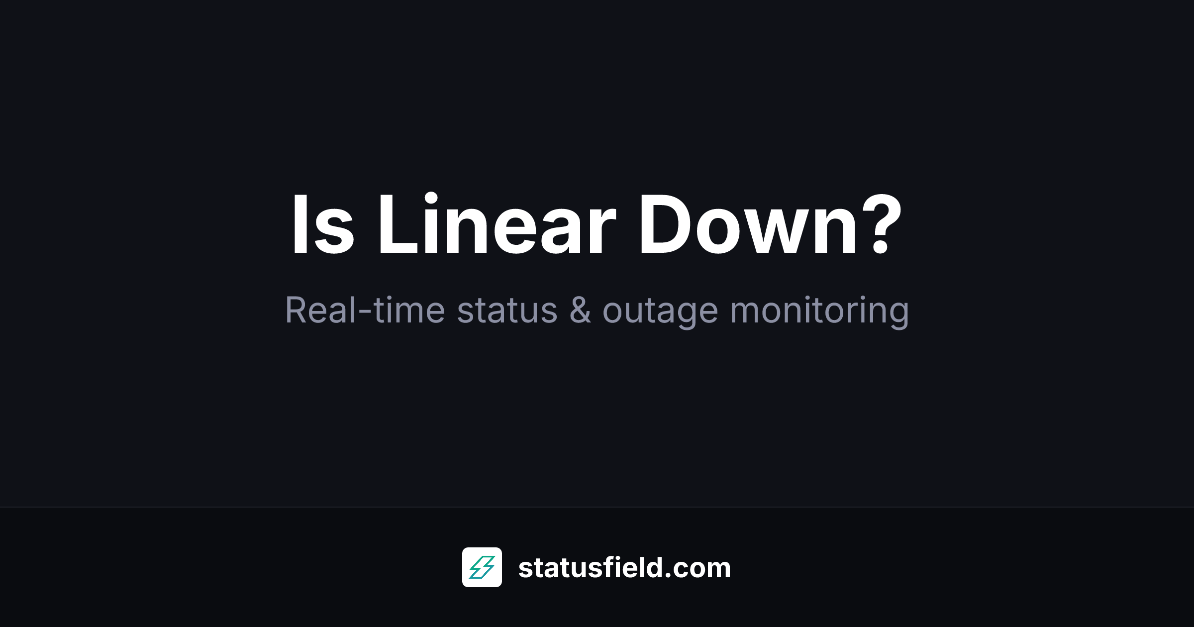 Linear EU Region – Linear API Status — Live Health & Uptime
