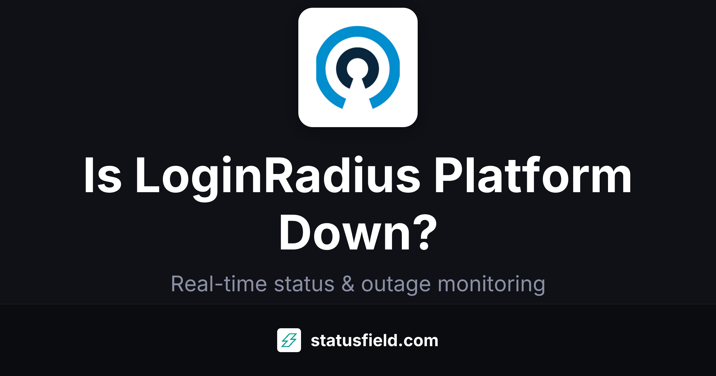 LoginRadius Platform Customer Admin Console Status — Real-Time Health ...