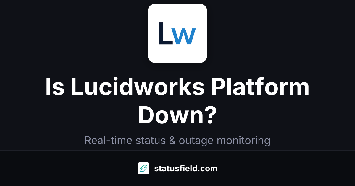 Lucidworks Platform Connected Search Status — Live Health & Uptime