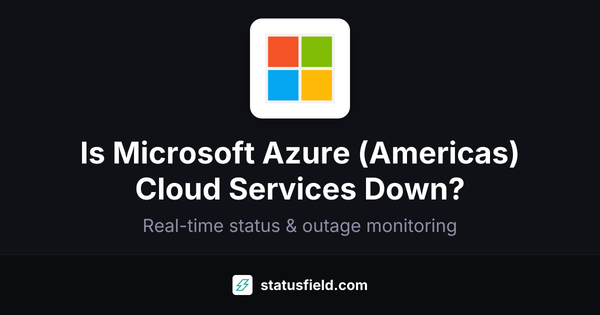 Cloud Services Status — Live Health & Uptime