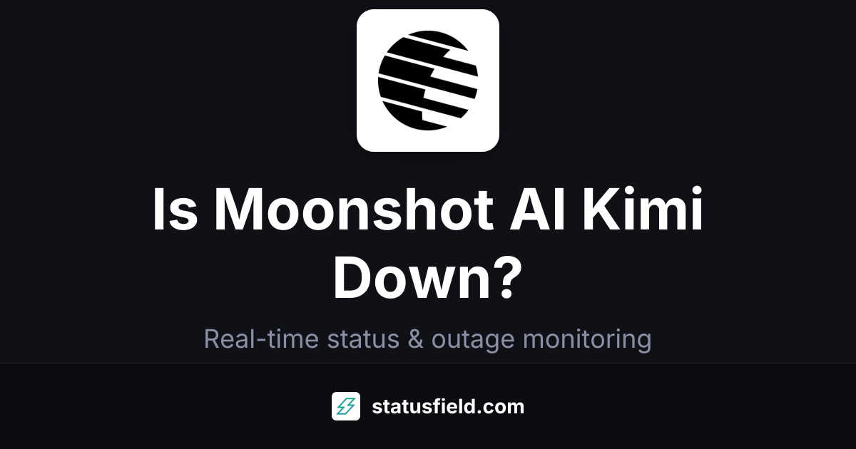 Moonshot AI Kimi Status — Live Health & Uptime