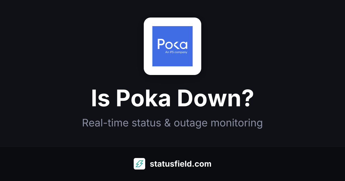 Poka Notifications Status — Live Health & Uptime
