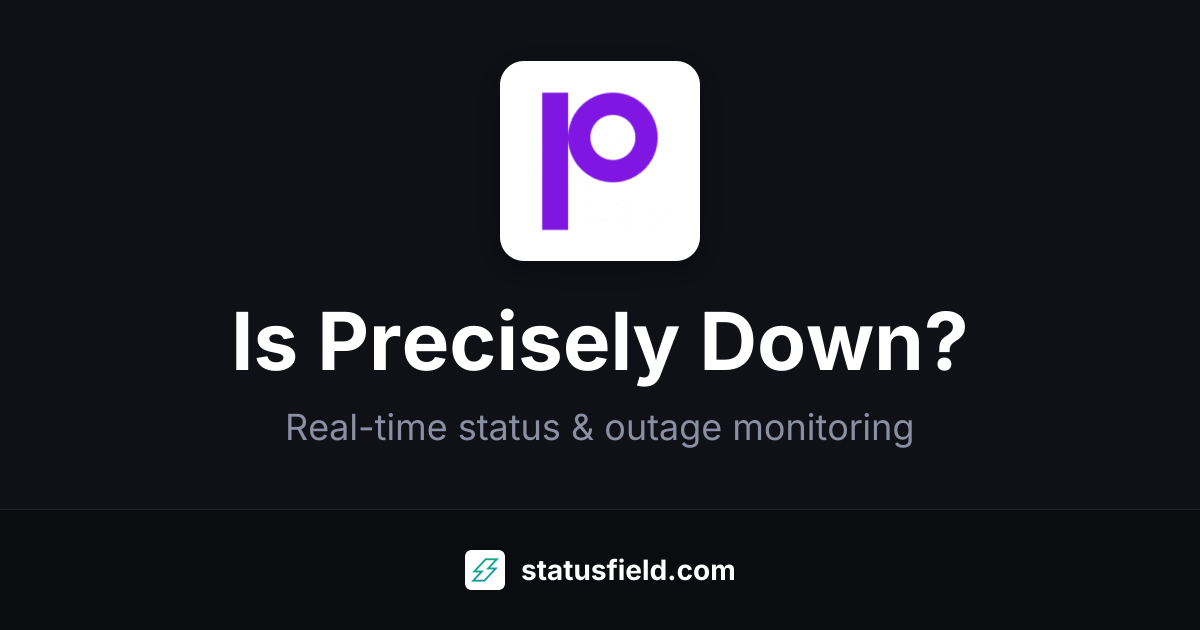 Precisely APAC - API Status — Live Health & Uptime