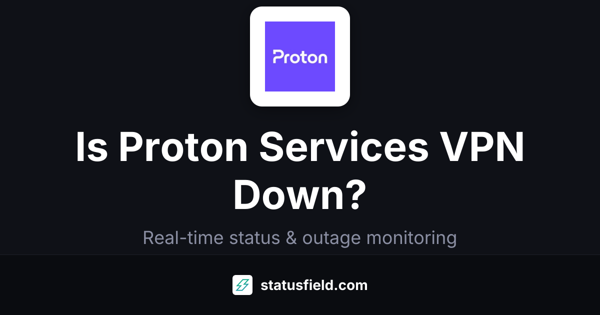 Proton Services VPN Status — Live Health & Uptime