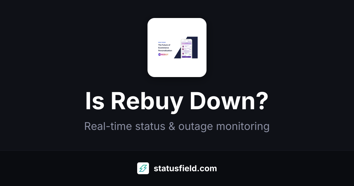 Rebuy Flows & A/B Testing Status — Live Health & Uptime