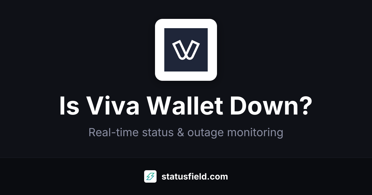 Viva Wallet Smart Checkout Status — Live Health & Uptime