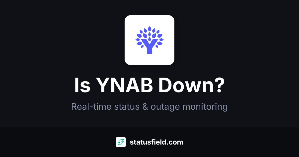 Is YNAB Down? Check Live Status & Outage History