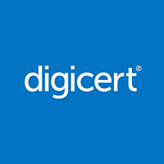 DigiCert logo and current status indicator