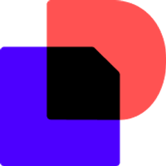 Docusign logo and current status indicator