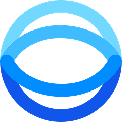 Opteo logo and current status indicator