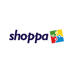 Shoppa logo and current status indicator